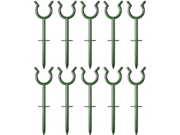 Guia Para Mangueira De Jardim 10 Peças, Suporte Irrigação, Proteção