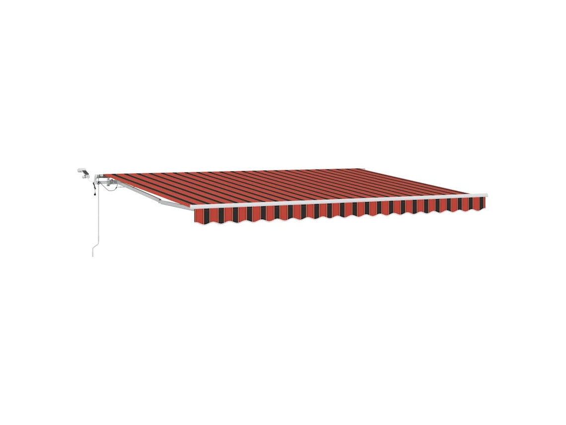 Conjunto 1 Tecido De Toldos Vidaxl Laranja Poliéster (450 × 350 Cm)