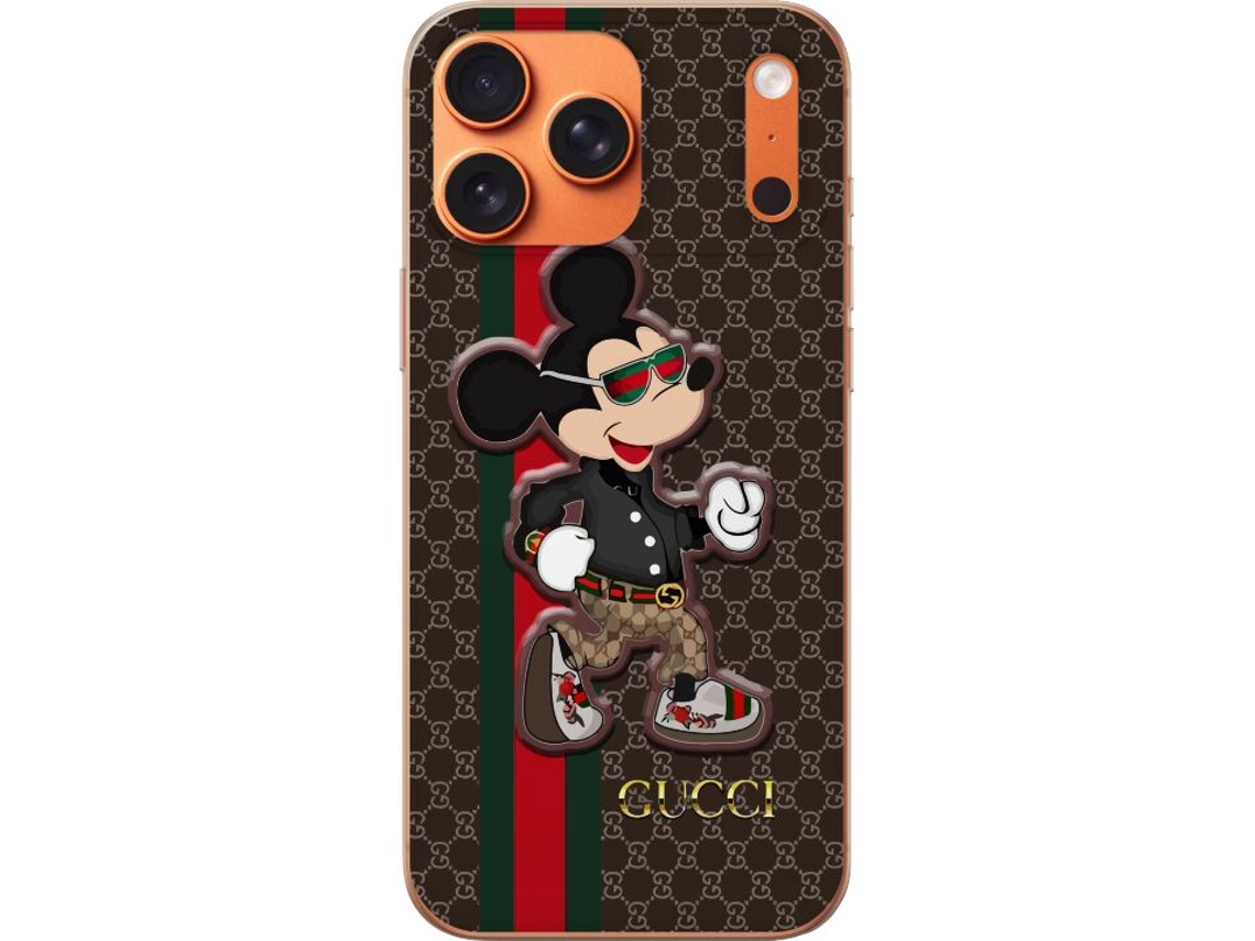 Capa Para Celular Compatível Com Apple Iphone 17 Pro Max Com Estampa Do Mickey Mouse