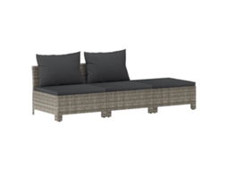 Garden Lounge Set, Garden Lounge Sets Vidaxl Cinzeto Rattan / Vime (n/a)