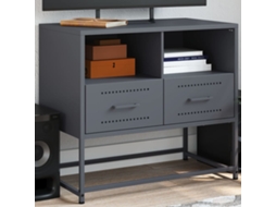 Vidaxl Móvel De Tv 68x39x60,5 Cm Aço Antracite