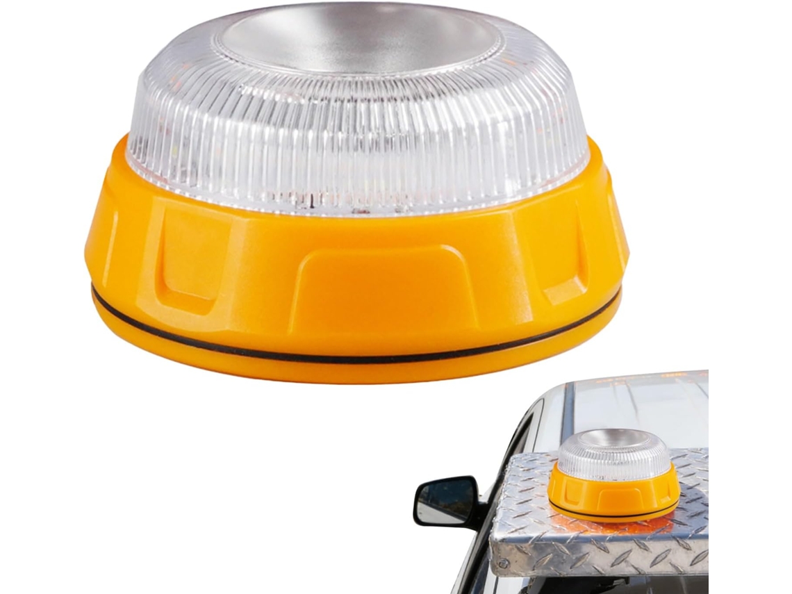 Sinalizador Luminoso Genérico, Lâmpada Magnética À Prova D Água Luzes Intermitentes Para Veículos, Projetadas Para