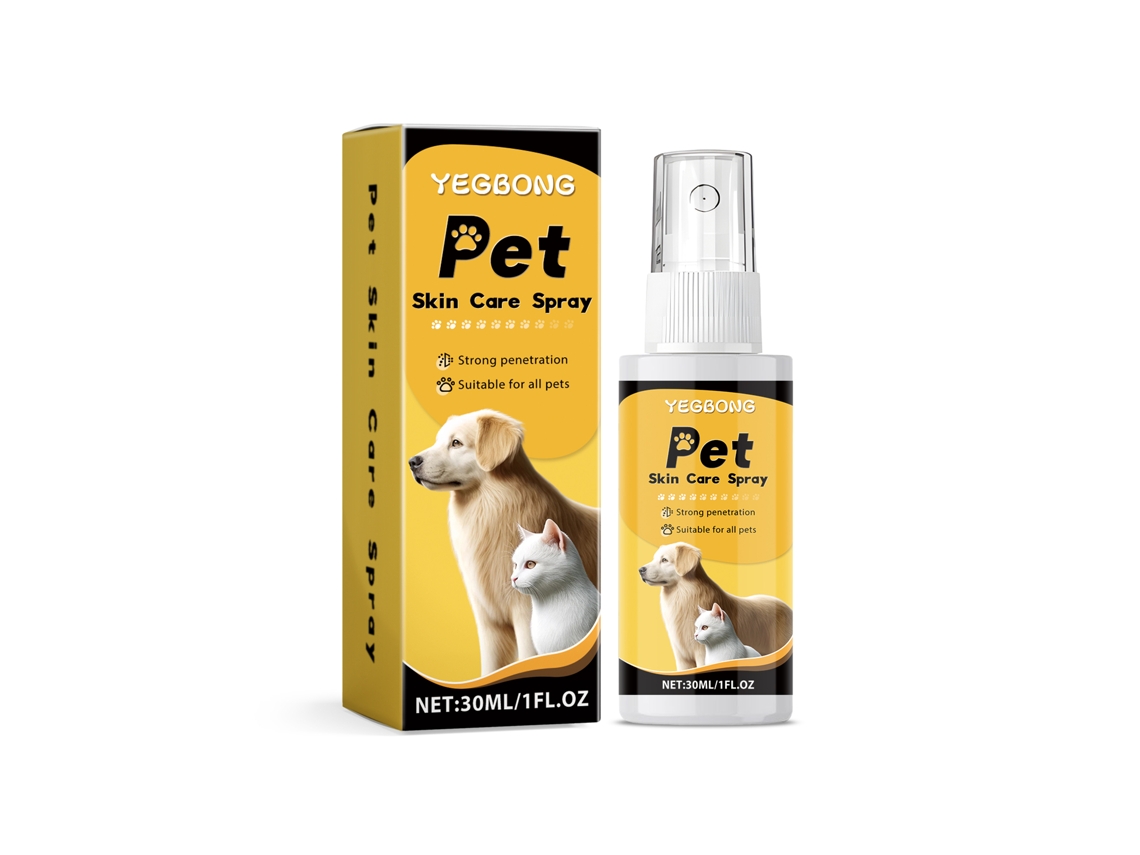 Spray de Pele para Cães e Gatos LAXISCREED, Alívio e Hidratação Natural
