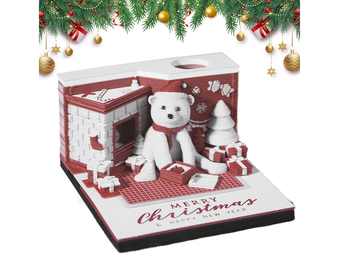 Calendrier 2026 Bloc-notes, Carnet, Décorations De Noël, Planning