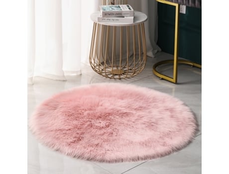 Tapete LUUCOZK Áreas Desgrenhadas Quarto Rosa (300 cm)