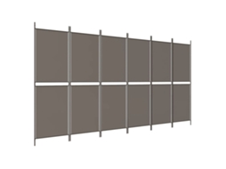 Room Divider, Room Dividers Vidaxl Antracite Tecido (300 X 220 Cm)