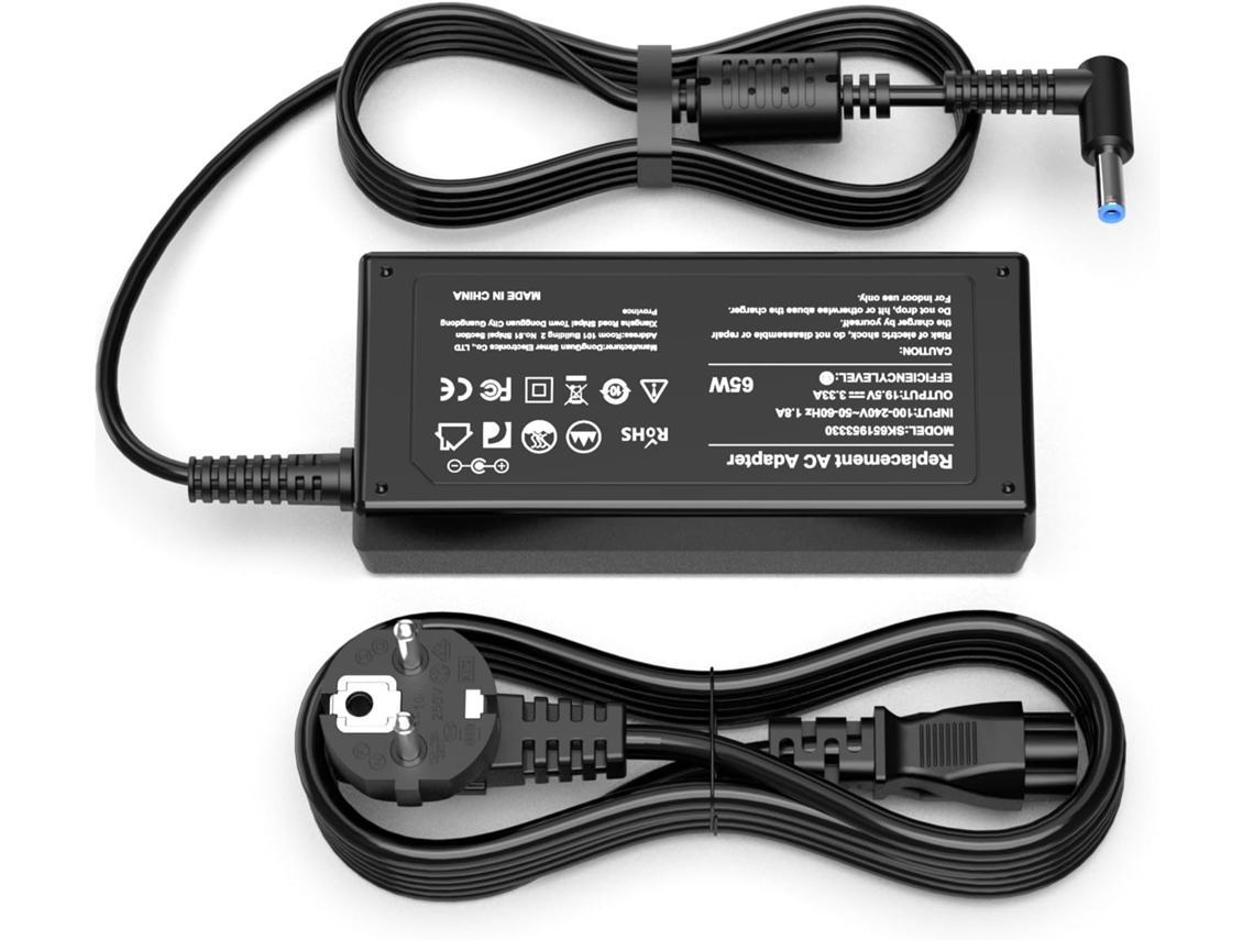Carregador De Laptop Para Hp Pavilion 14 15 Elitebook Folio 1040 G1 G2 65w 19.5v 3.33a Adaptador De Energia 4.5x3.0mm Gertiz
