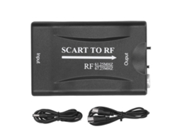 Adaptador Scart para Rf, 67,25 Mhz, 61,25 Mhz, Tv Box CHABERLU