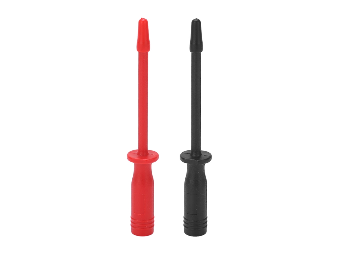 2 Sondas de Perfurar Gancho para Multímetro J.30016 com Conector 4mm para Automotivo