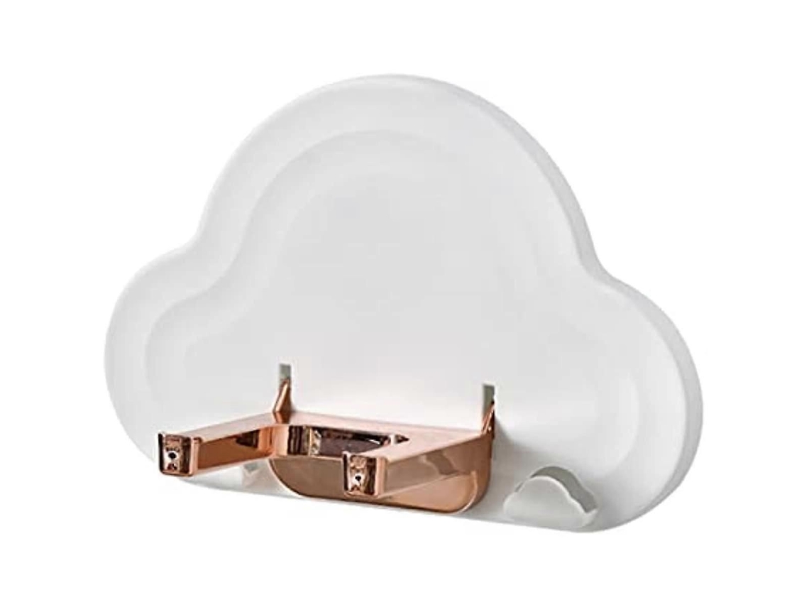 Suporte De Parede Autoadesivo Para Secador De Cabelo, Ideal Para Banheiro E Compatível Com A Maioria Dos Secadores.