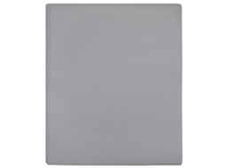 Conjunto 2 Lençol Ajustável Jersey Vidaxl Cinzeto Algodão (200 X 140 Cm)