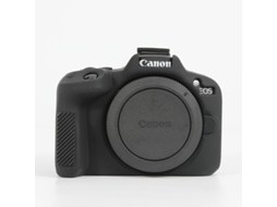 Capa para Canon Eosr50 Case Protetora Silicone para Câmera CUICH (preta)