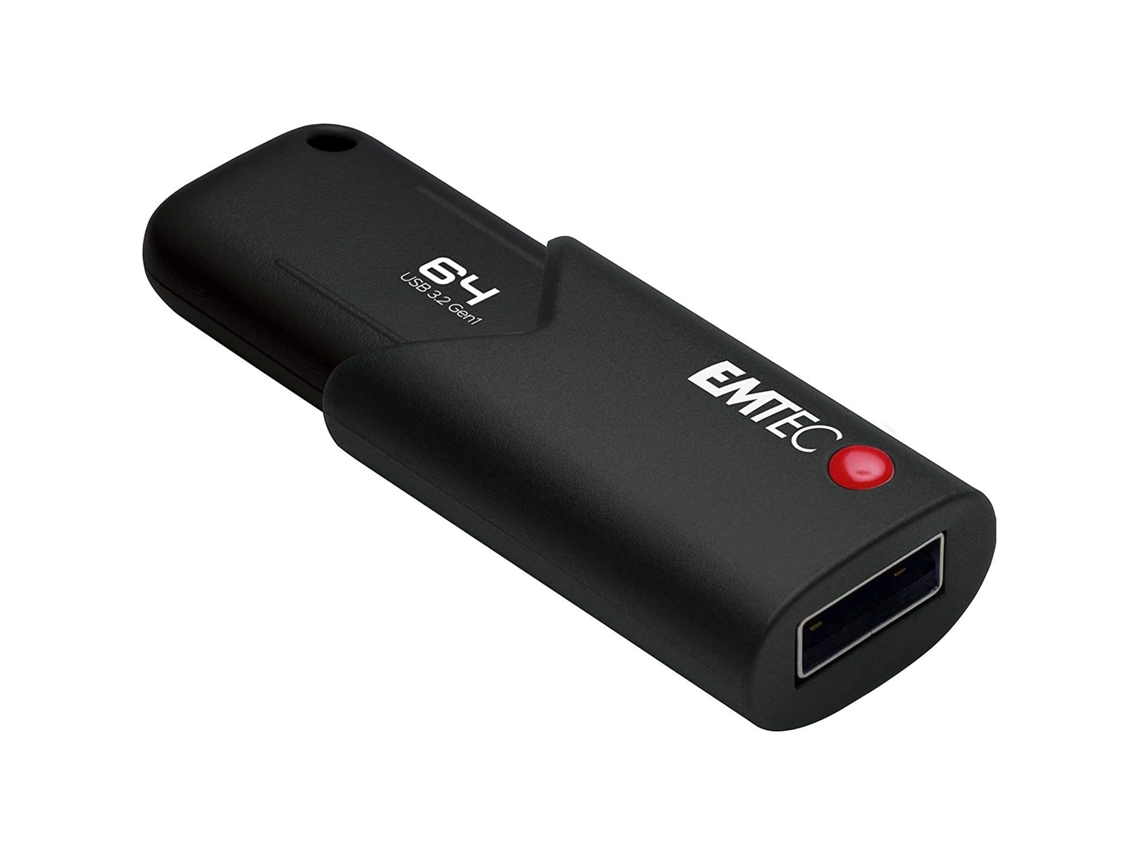3.2 Pen Usb Emtec B120 Click Secure 64 Go