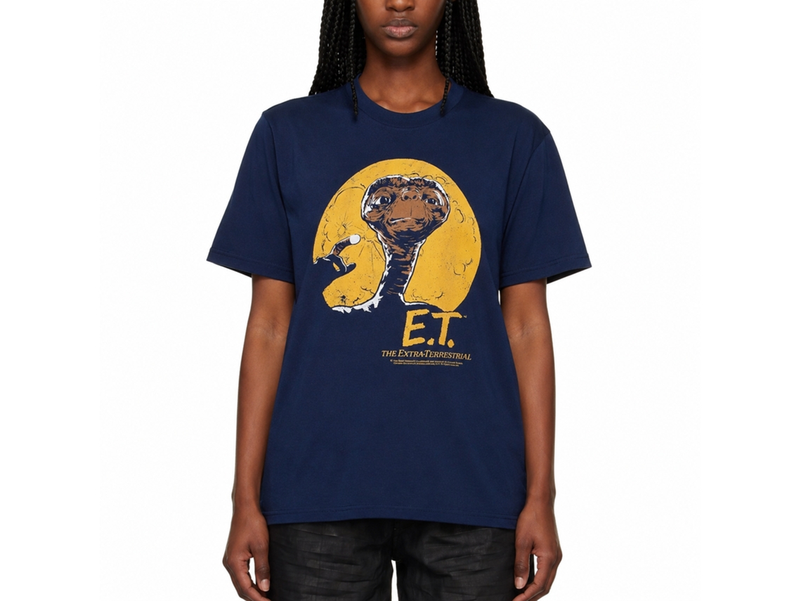 E.t. Moon Frame T-shirt Unisex Adults Size:m