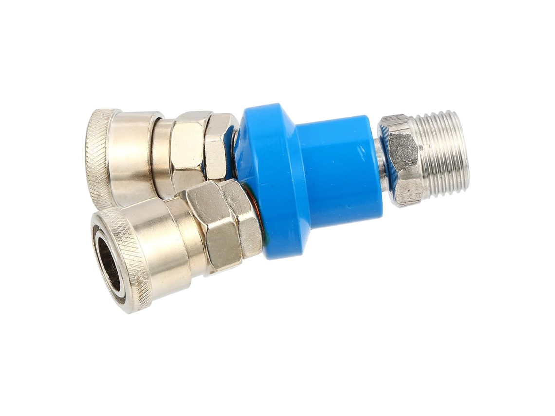 Conector Pneumático De Engate Rápido Para Compressores De Ar De Aço E Ferro Fundido.
