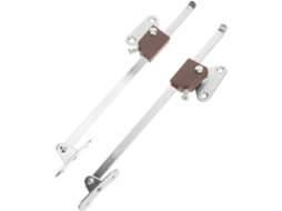 2 Dobradiças De Suporte Ferro Para Armários E Móveis Guarda-roupa Com