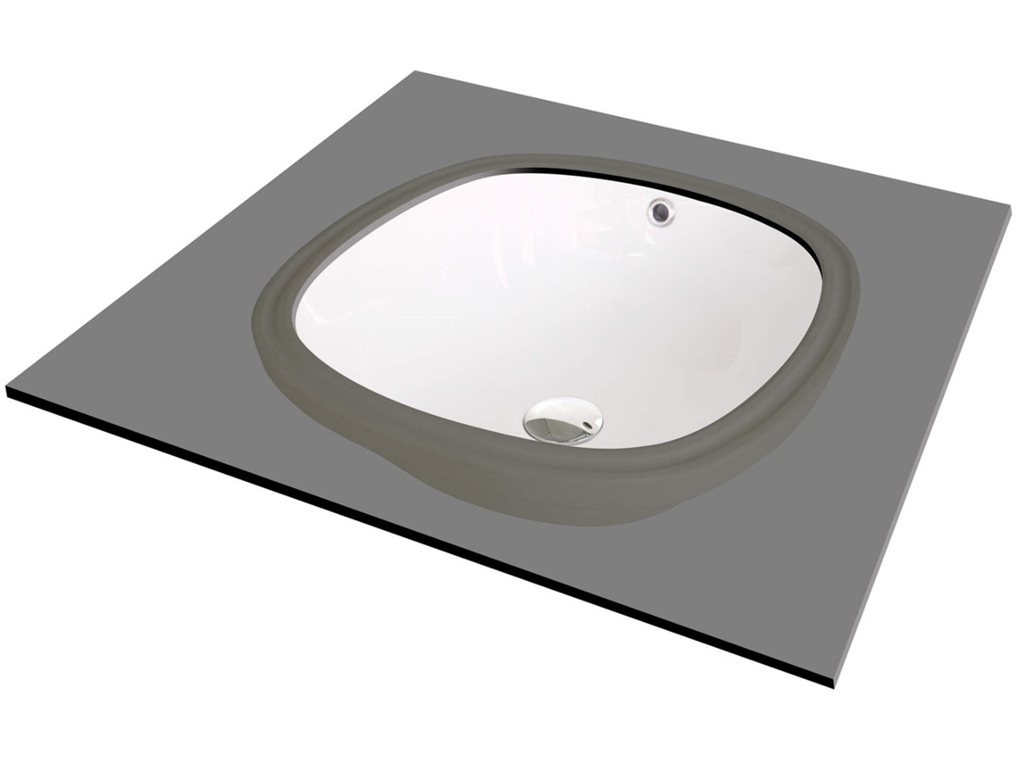 Ceramic Undercounter Washbasin Deante