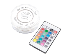 Luz Submersível Rgb Laxiscreed Com 10 Leds Para Decoração E Iluminação De Piscina