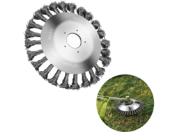 Pincel de Aço Nova Line Rotativo, 150mm, para Roçadeira