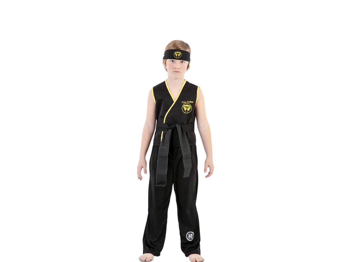Fato de Menino EUROCARNAVALES Karate Cobra King  (10-12 anos)