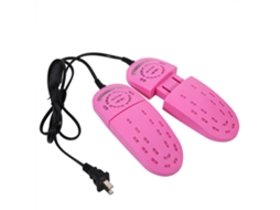 Laxiscreed Secador De Sapatos Retrátil Com Luz Roxa, Desumidificação E Secagem, Rosa 220v