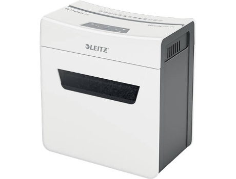 Destruidora de Corte Cruzado IQ Protect 6X, 6 Folhas, Cesto de 10 L, Destrói Papel, Agrafos e Clipes