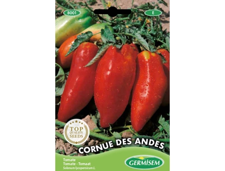 GERMISEM - Sementes  Tomate Andine Cornue Sementes  Tomate Andine Cornue