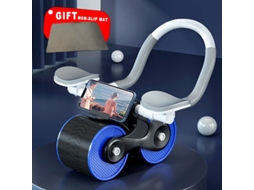 Lurelia Roda Abdominal Com Retorno Automático E Base Antiderrapante, Rolo De Flexão Para Exercícios Em Casa E Na Ginásio
