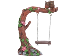 Estátua de Balanço para Exterior Estátua Decorativa para Escritório Estátua de Resina em Balanço, Árvore, Decoração CHABERLU