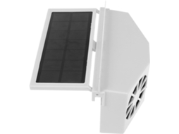Ventilador Solar Duplo Para Carro, Ventilação Automotiva, Uso Em Veículos, Design