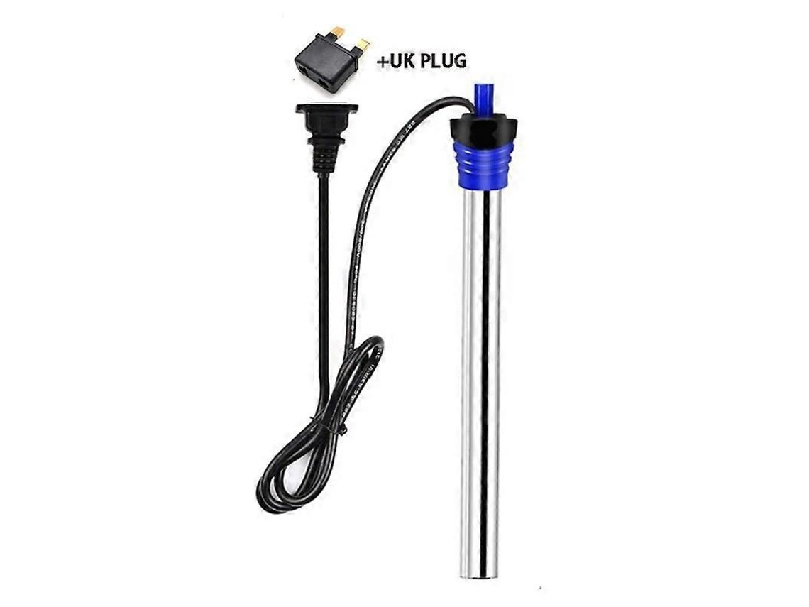 Aquecedor de Aquário de Aço Inoxidável Ajustável 110V/220V 50W/100W/200W/300W/500W GOKOCO