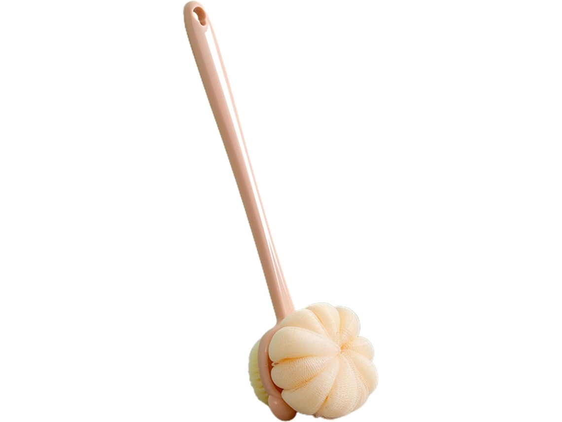 Lurelia Bucha Vegetal De Banho Para Costas, Bucha Vegetal, Cabo Longo E Dupla Face, Uso Diário