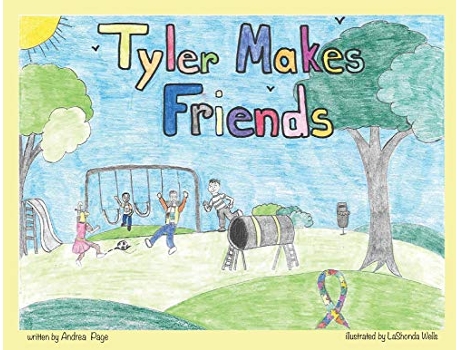 Livro Tyler Makes Friends de Andrea Page (Inglês)