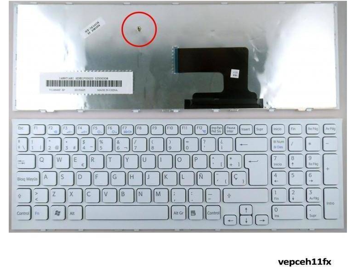 Teclado para Sony Vaio Aehk1P00020