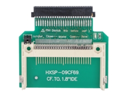 Adaptador De Cartão De Memória 1.8 Polegadas Cf 50 Pinos Conversor Ssd Para Leitor De Disco Rígido Toshiba