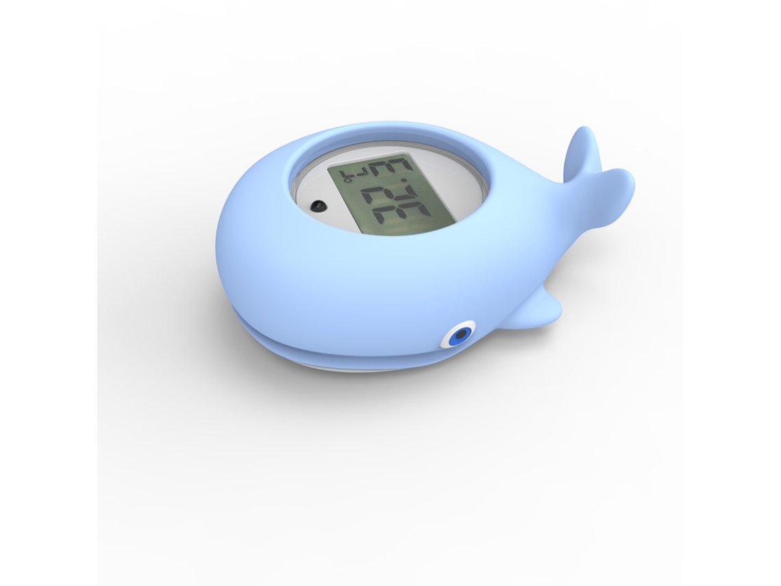 Termómetro De Banho Para Bebé Em Forma De Baleia Flutuante Para Piscinas, Spas E Banheiras Azul Hexinyigjly