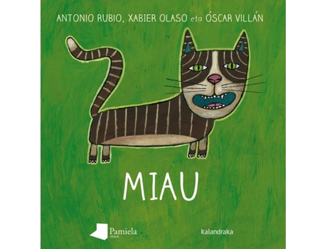 Livro Miau de Leo Lionni (Basco)