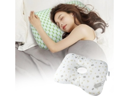 Almofada com um Único Orifício para Cobrir as Orelhas Almofada para Dormir Que Cobre as Orelhas Cinza MISSCA