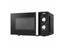Microondas com Grill EDM Black Design (Preto - 1000 W - 700 W - 20 L)