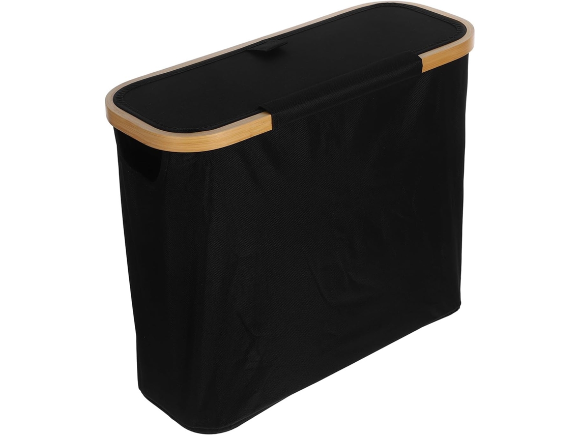 Cesto Dobrável E Impermeável Para Papel Higiênico Com Tampa, Organizador.