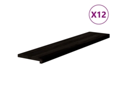 Stair Tread, Stair Treads Vidaxl Marrom Madeira De Carvalho (120 X 30 X 2 Cm)