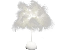 Abajur de Cabeceira, Iluminação de Mesa, Iluminação de Mesa Branca, Iluminação de Mesa Elegante para Ambientes