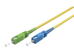 Cabo De Fibra Óptica, Monomodo (os2), Amarelo (simplex), 10 M Aquaforge (ftth)