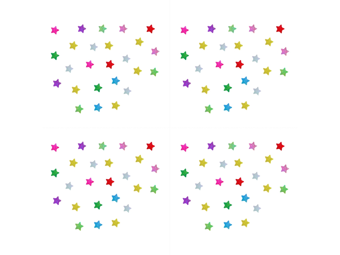Adesivos Galáxia Estrelas para Quarto Infantil Decoração Removível RNEMITERY