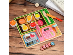 1 Conjunto De Brinquedo Para Cortar Frutas*