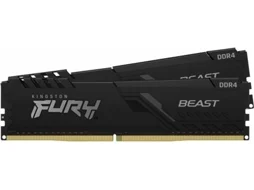Memória RAM DDR4 KINGSTON FURY Beast (2 x 16 GB - 3200 MHz - CL 16 - Preto)