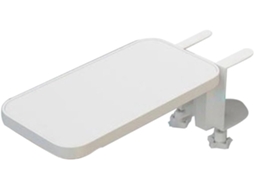 Suporte de Braço para Computador, Mouse Pad, Apoio de Pulso Dobrável para Teclado, Cotovelo, Peça Única, Branco SFUSHOS