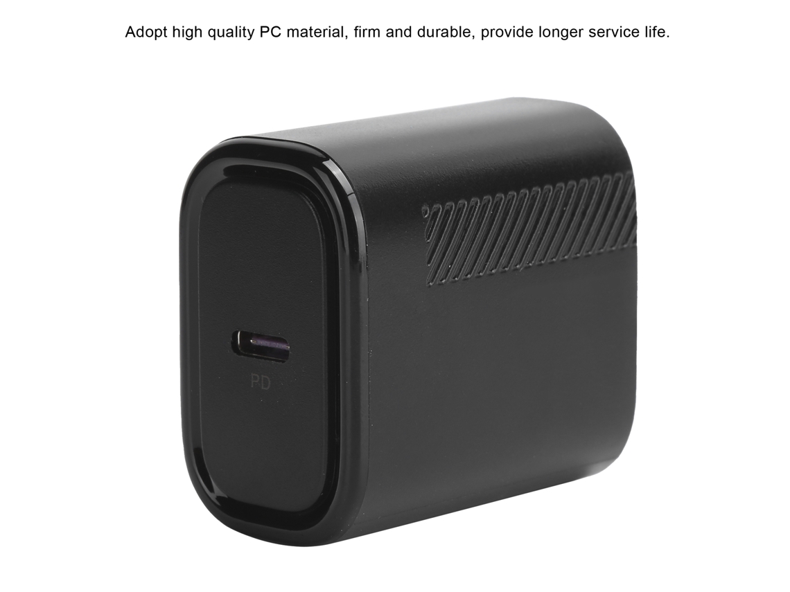Mali adaptador de Carregamento Rápido Kuulaa Pd 18w com Porta Única Plugue Uk para Celulares e Tablets Type c