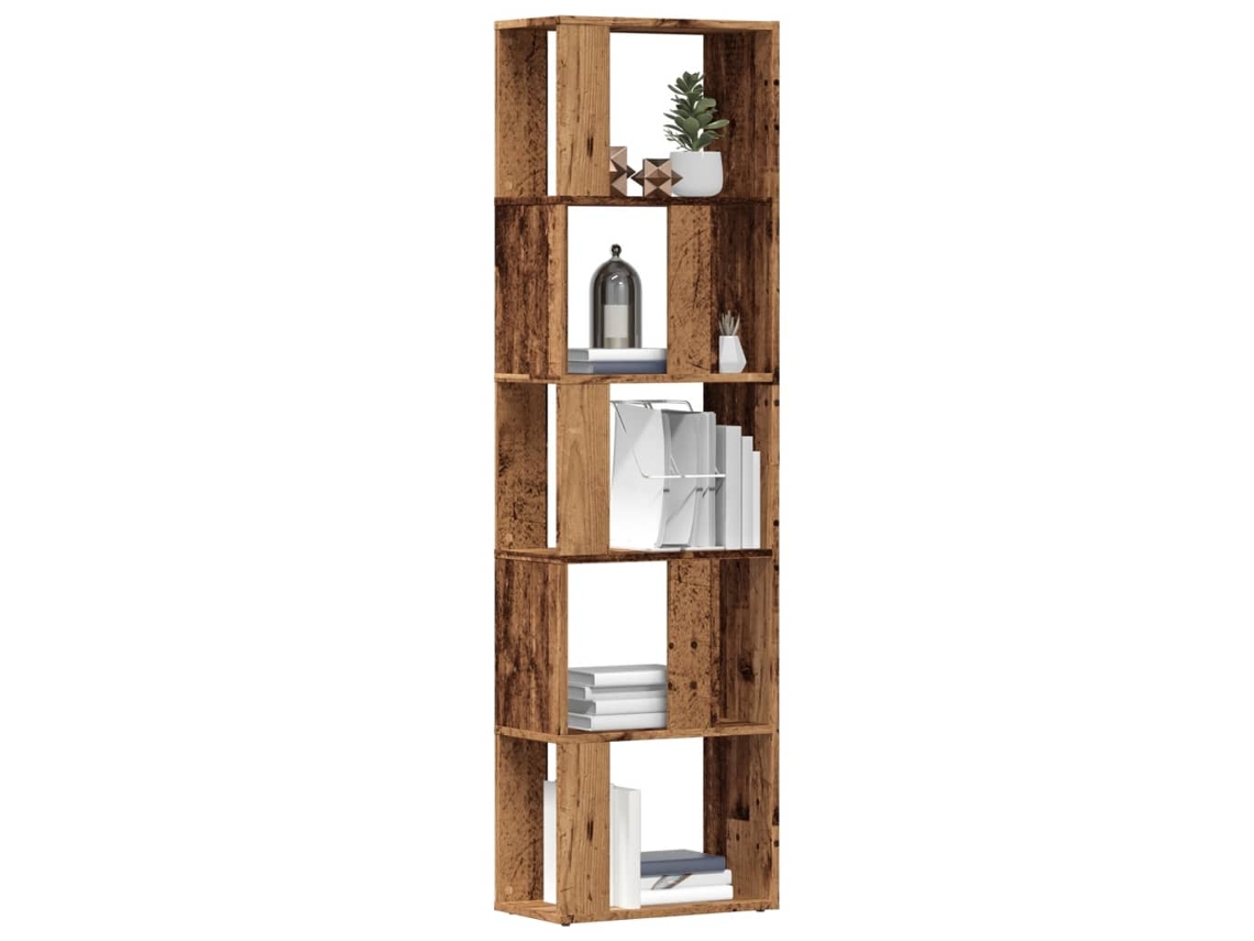 Vidaxl Estante 45x24x159 Cm Derivados De Madeira Branco