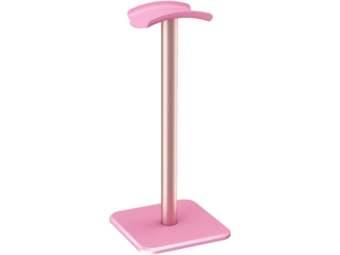 Suporte Para Fones De Ouvido, Conjunto De 2 Peças, Suporte De Mesa Em Liga Alumínio Multicolorido Rosa